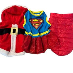 Bundle Dog or Cat Costumes and Coat